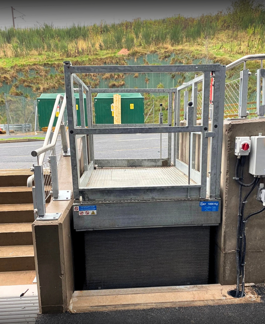 Goods only lift completed in Birmingham