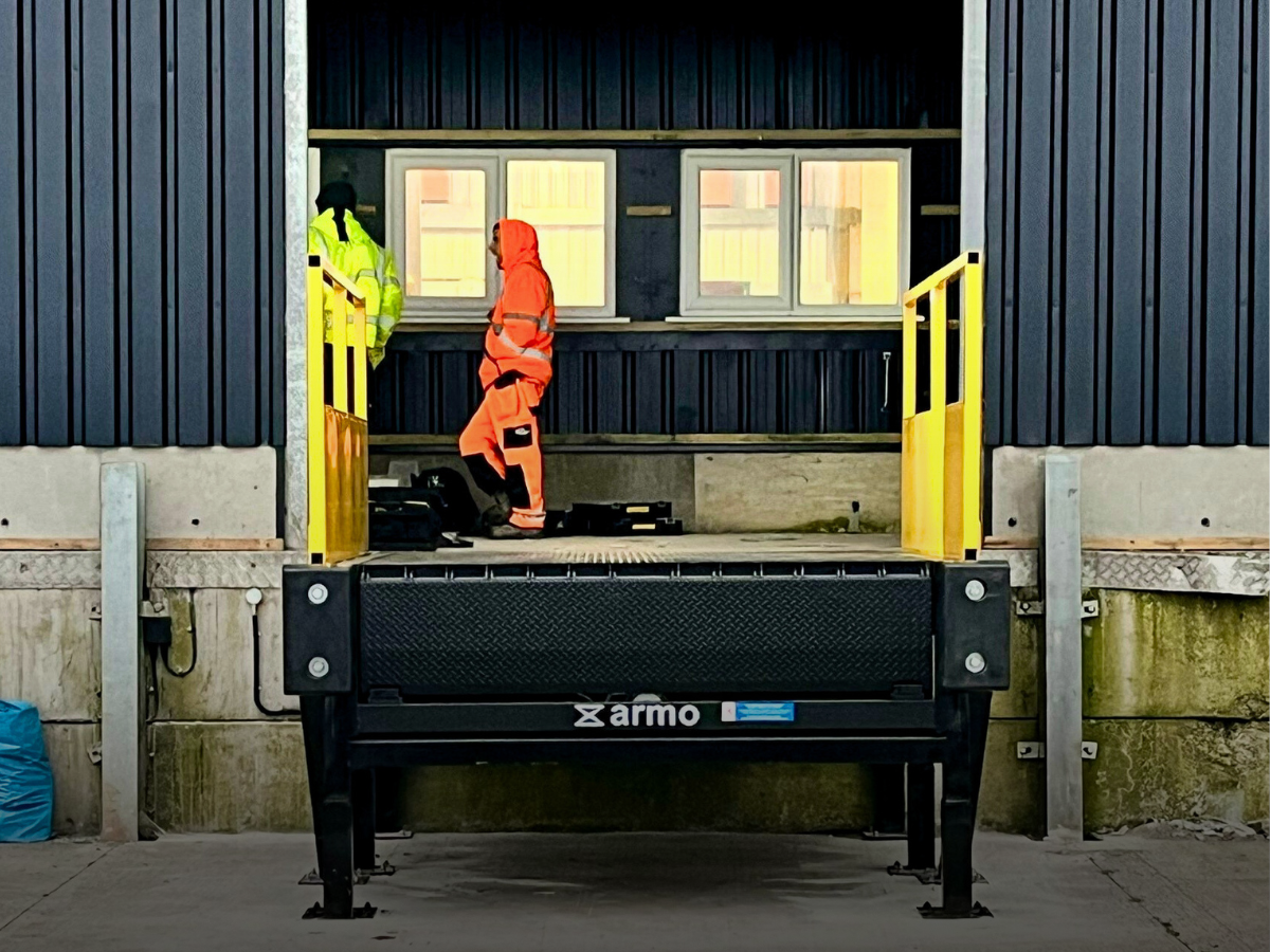 Dock Leveller Installation for Efficient Egg Production Operations