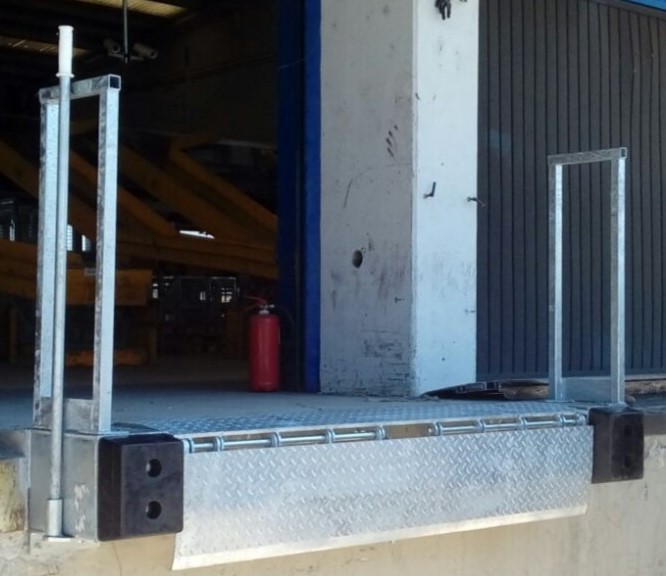 3no Armo Mini Dock Levellers Manufactured and Installed into a Leading Furniture Manufacturer