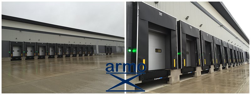 Multiple Dock Levellers & Loading Bay Accessories installed at Derbyshire Site