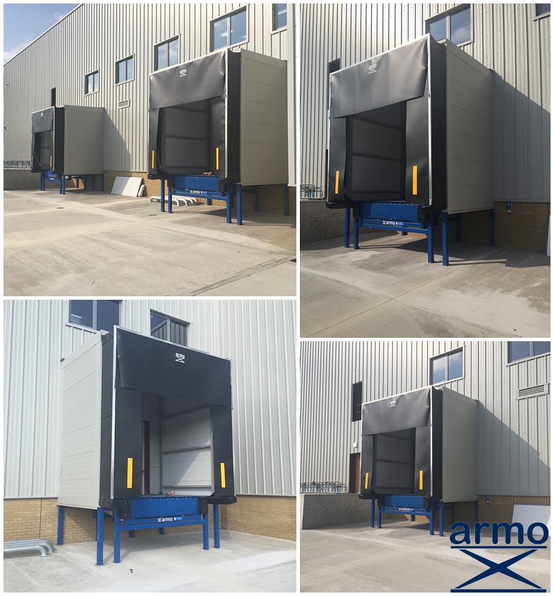 Loading Bay Load House supplied and installed for food manufacturer in Peterborough