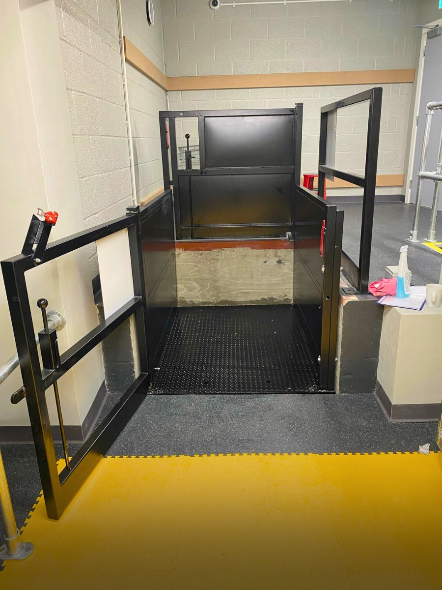Goods Lift Installation Complete in Castle Cary