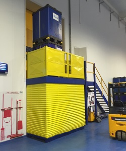 Another Armo Goods Lift installed into a Major Communications Company in Bristol
