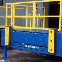 Armo (UK) installed Five Armo Swing lip Dock Levellers and Buffer for a Waste Management Company in Enfield