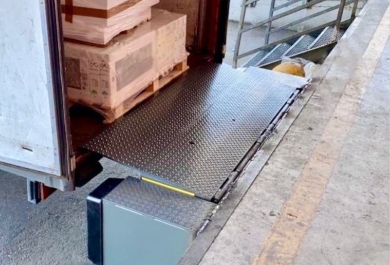 Mini Manual Docks manufactured and installed into a Local Food Producer in Shropshire