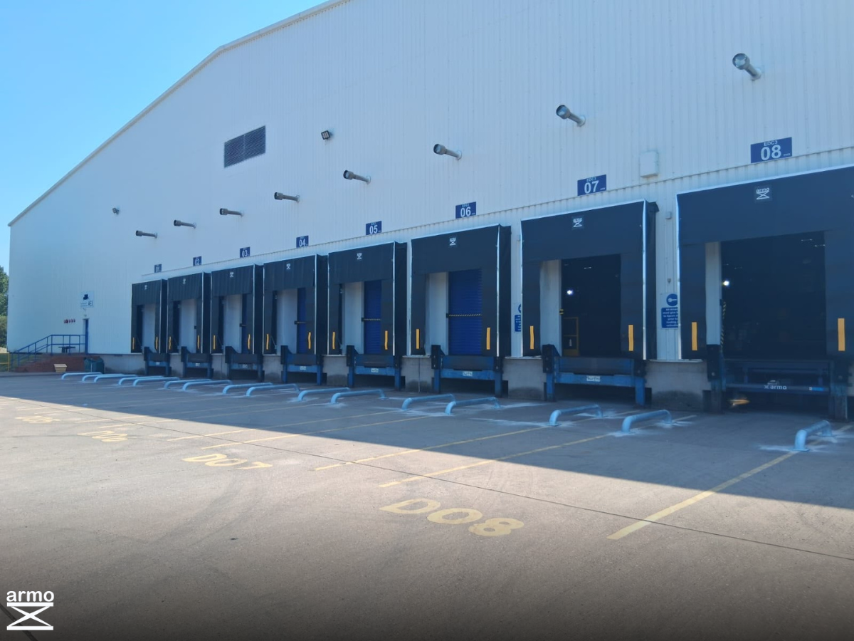 Loading bay refurbishment complete in Telford