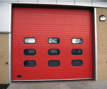 Sectional Door installed on Stafford Park, Telford