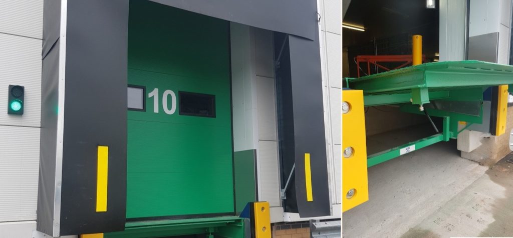 Armo (UK) installed an additional Loading Bay in Coventry for a Major Fruit Importer