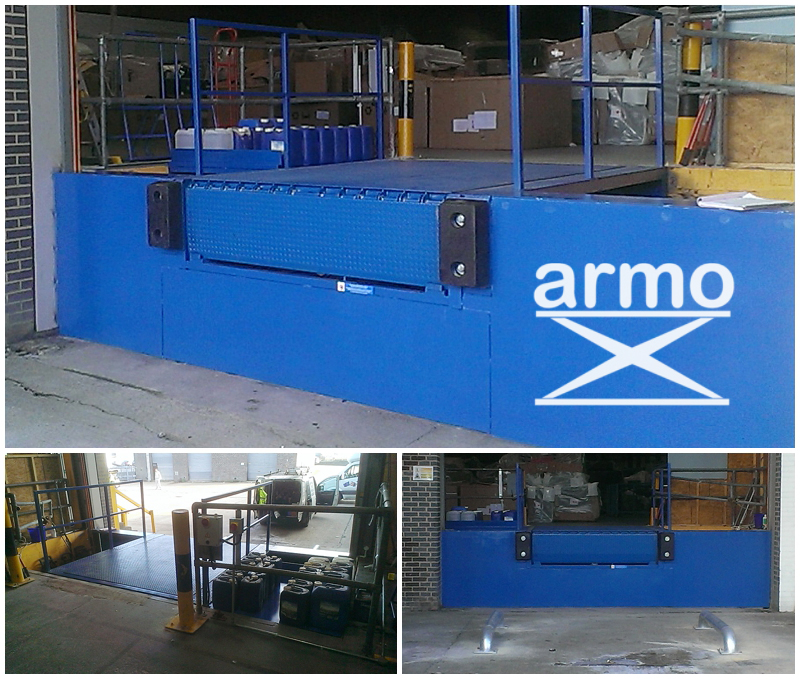 Dock Levellers manufactured & installed for furniture retail giant in Maidstone, Kent