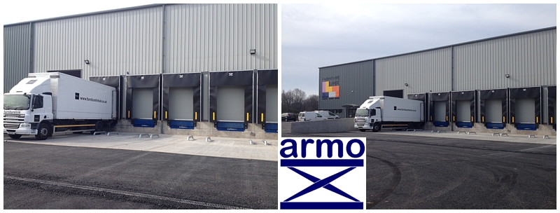 Armo (UK) created 8 new Loading Bays in Telford
