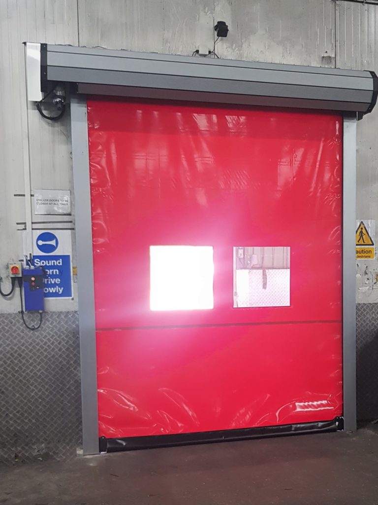 Armo (UK) installed a High-Speed Door in Whitchurch
