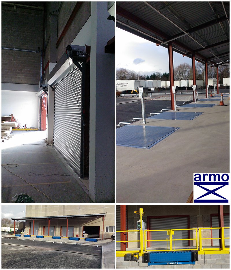 A world leading manufacturer installs Armo Dock Levellers to complete their new manufacturing depo in Wrexham, Wales