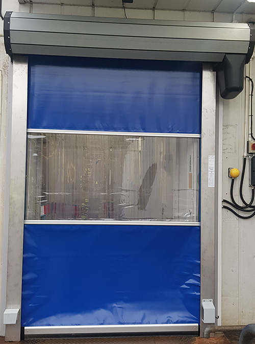 Armo (UK) installed a High Speed Door in on the UK's Leading Bakery