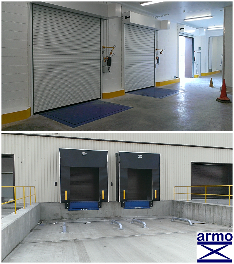 Double Loading Bays installed in Food Manufacturer in Crewe