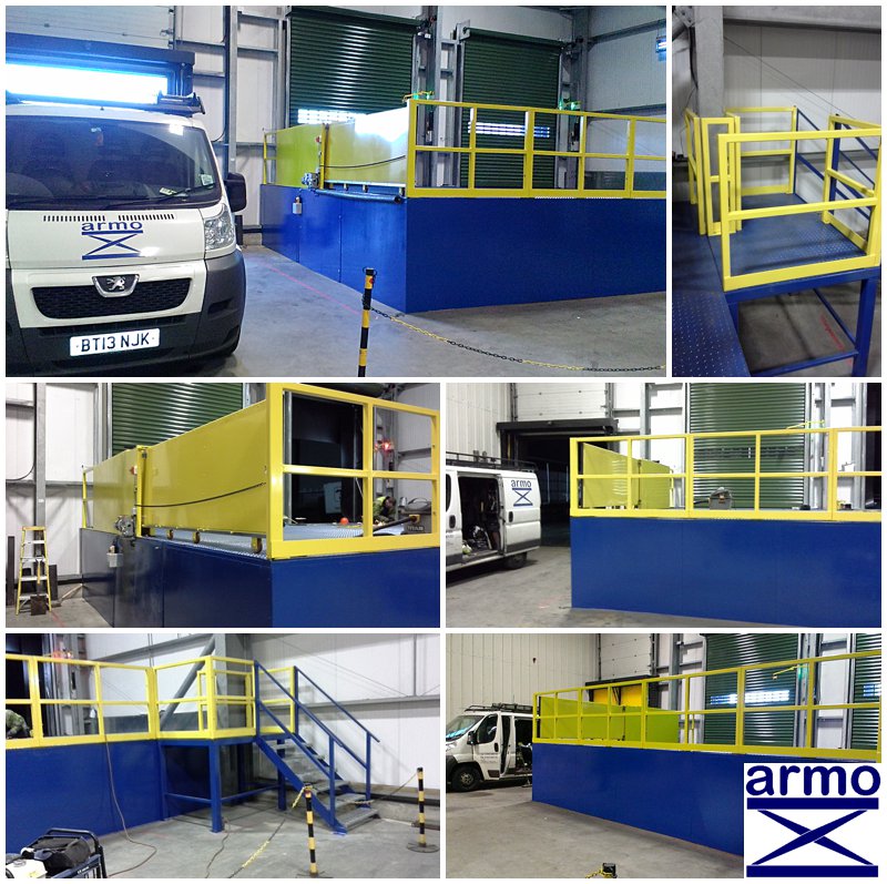 Armo Modular Dock Levellers installed in York