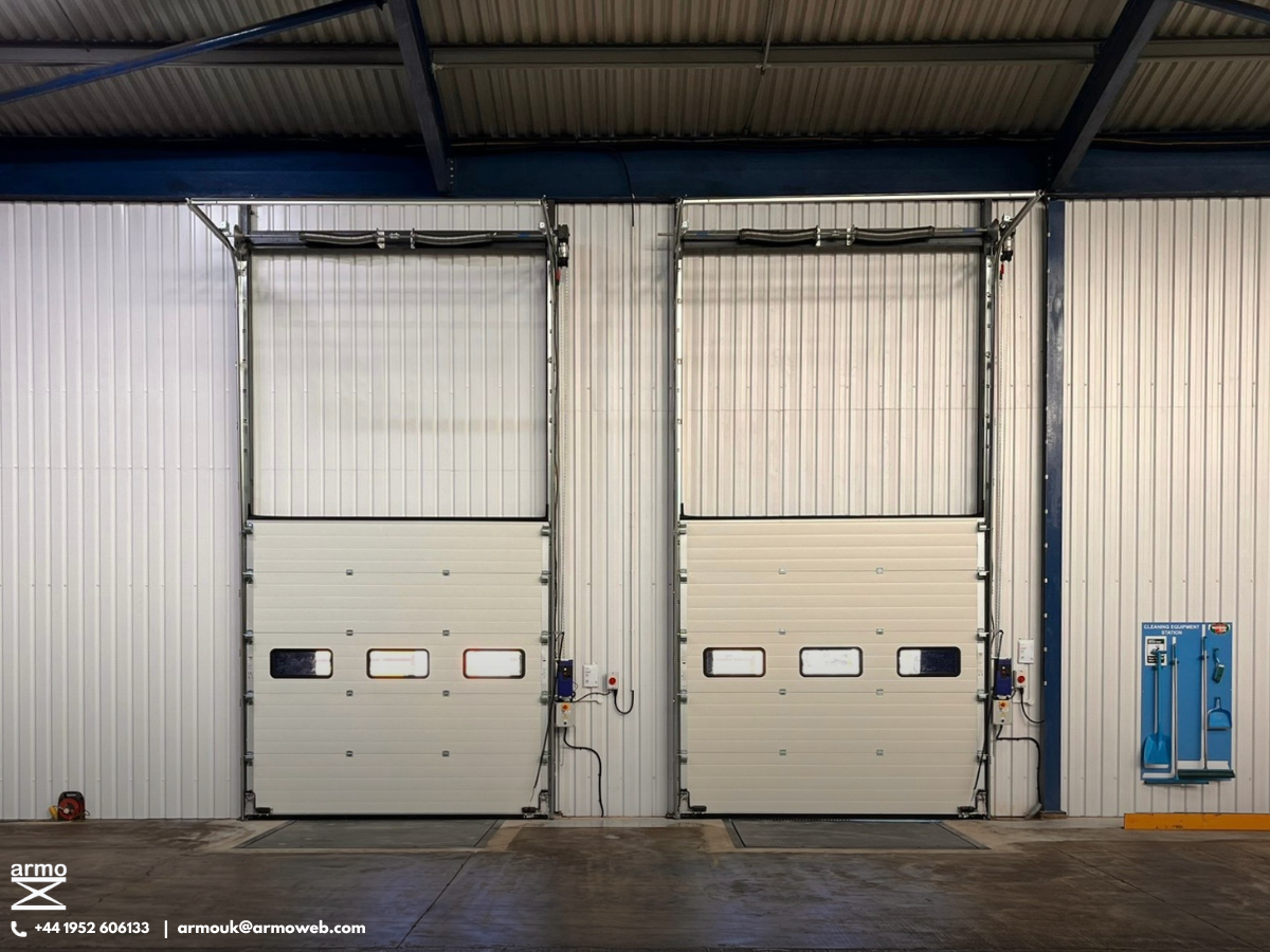 Loading bay project finished for our contractor client, catering to a fruit distributor in Spalding.