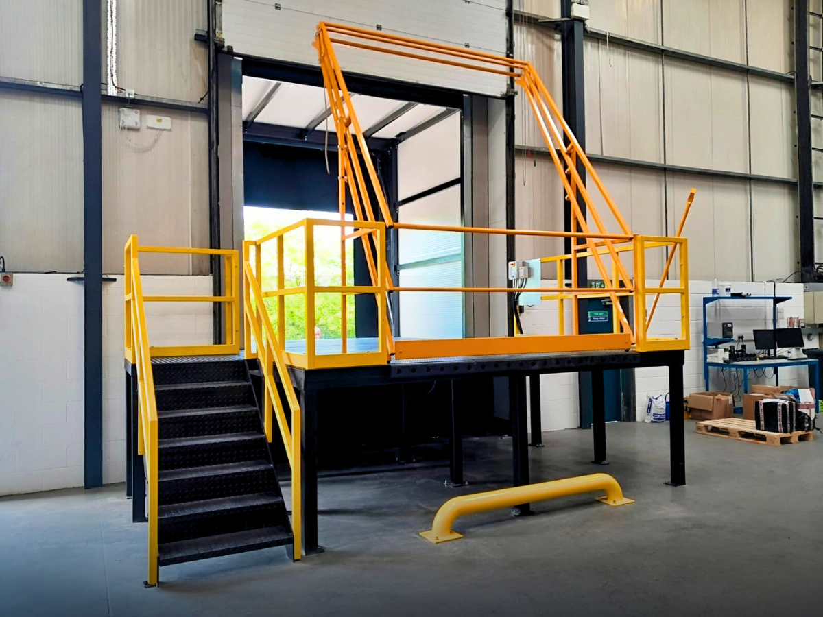 Load-house and associated modular dock installation completed in Telford